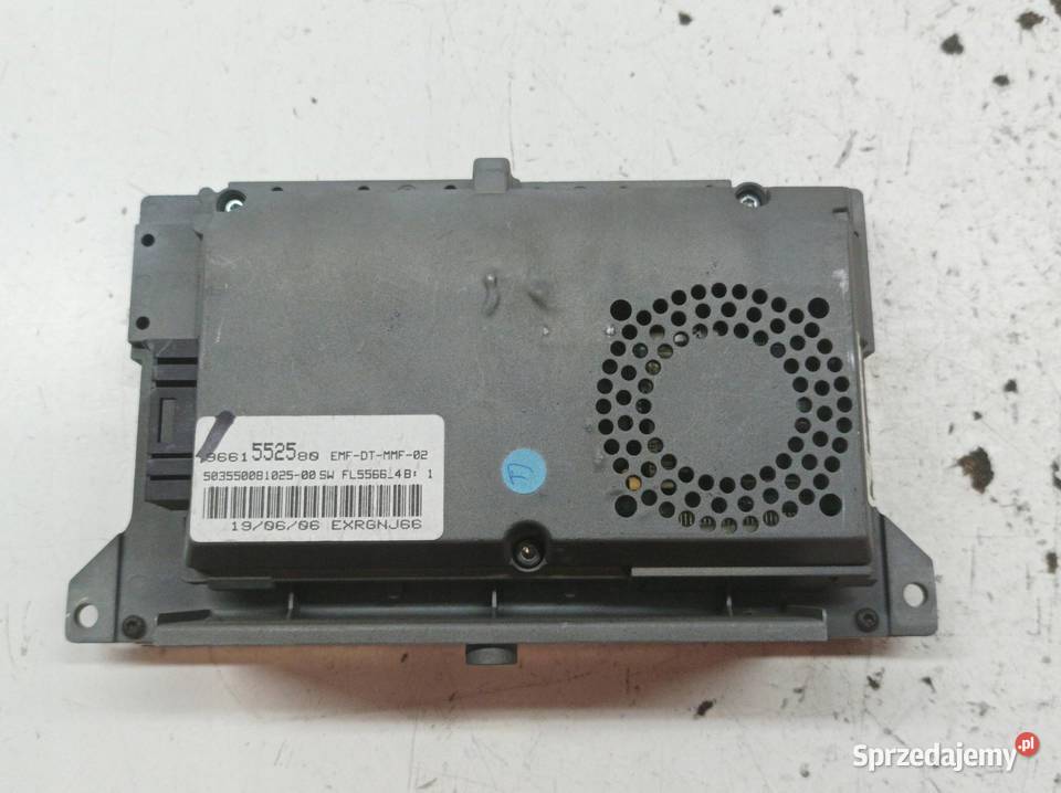 WYŚWIETLACZ 9661552580 Citroen C5 I 20012007 osobowe