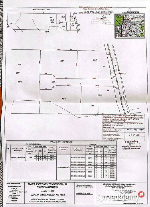 Działki rolnobudowlane60 Niegowiec