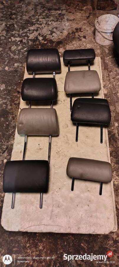 Skórzane zagłówki Audi Lubin