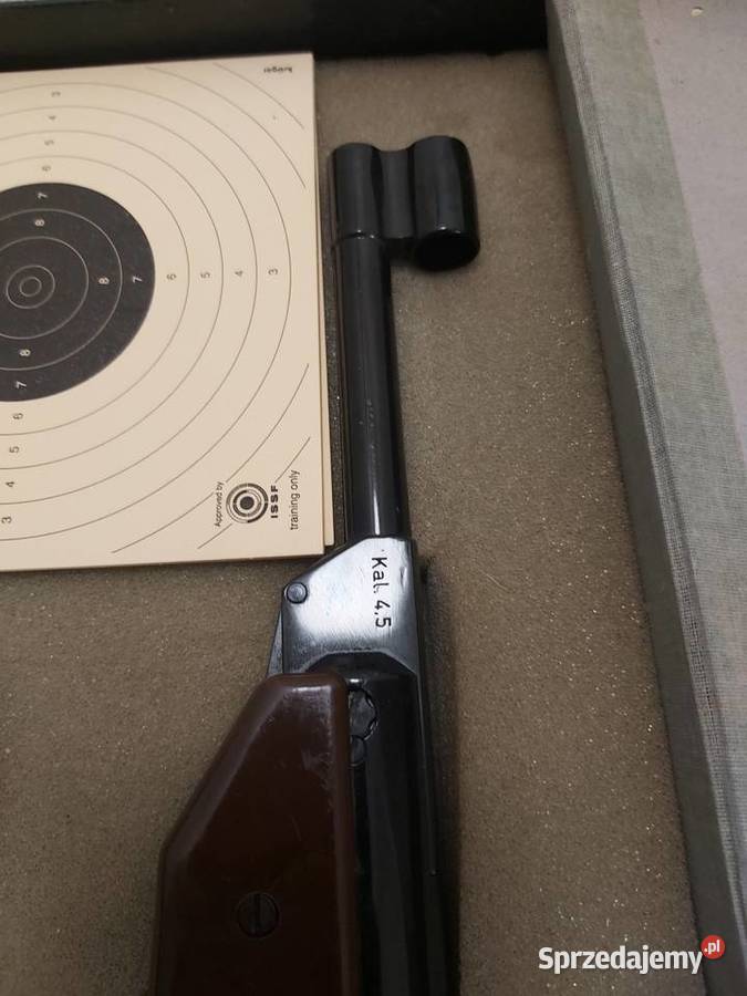 Pistolet Weihrauch HW70 45mm pudełko śrut tarcze lubuskie Wschowa