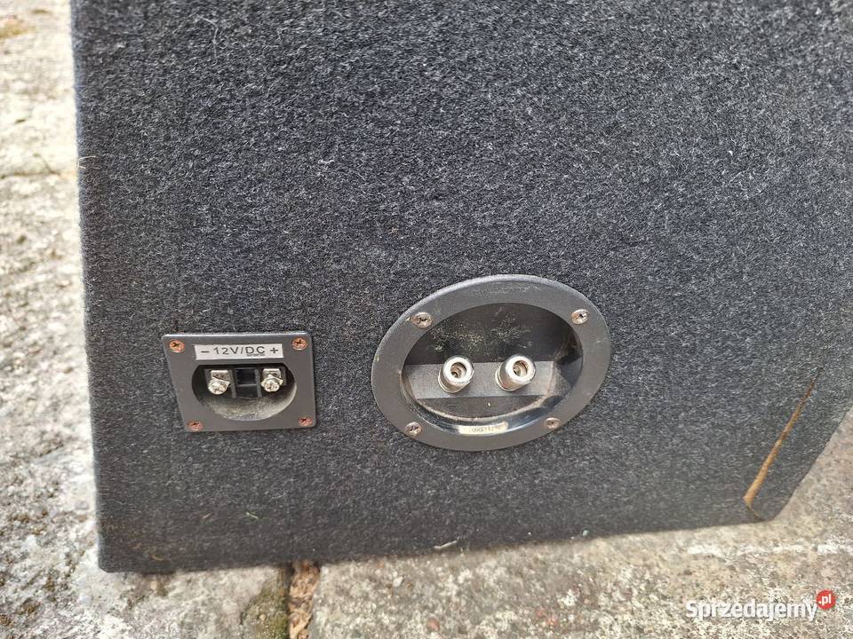 Subwoofer Alpinewzmacniacz Boss Gołdap