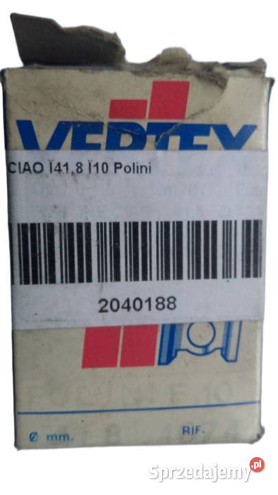 TŁOK VERTEX 418 POLINI PIAGGIO VESPA CIAO Bielsk Podlaski