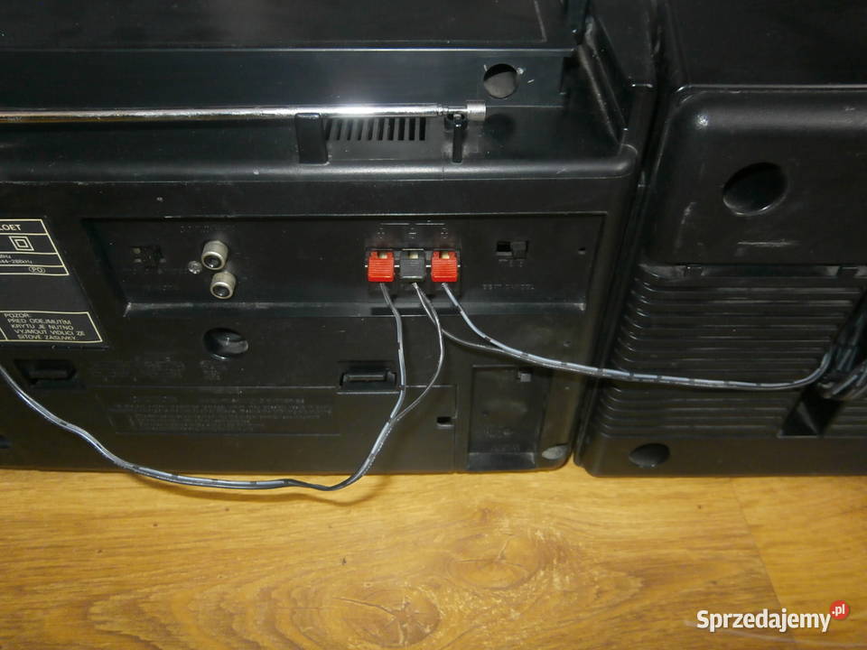 Radiomagnetofon BOOMBOX SANYO M W232LOET sprawny Łódź