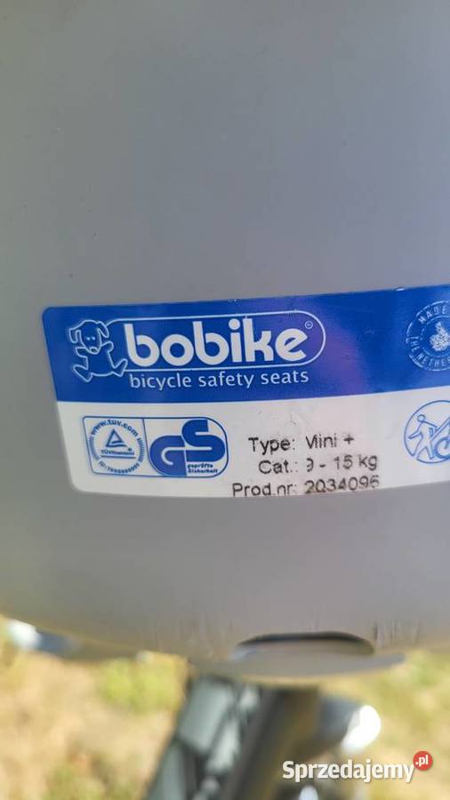 Bobike mini przedni fotelik rowerowy dziecko do Krapkowice