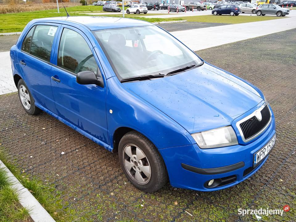 Skoda Fabia i 2007r 14tdi wersja aktive niebieski