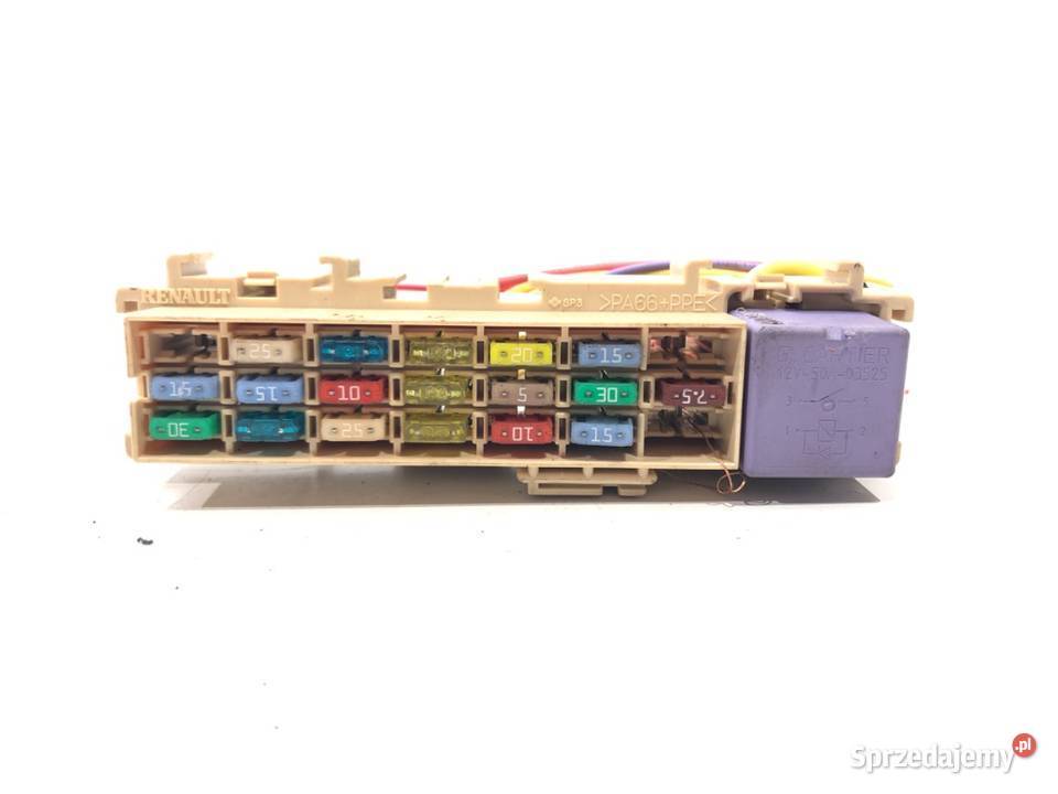SKRZYNKA BEZPIECZNIKÓW RENAULT CLIO III