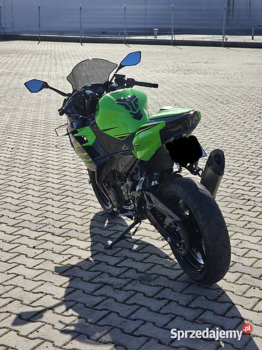 Kawasaki Ninja 400 carbon akrapovic perfekcyjny Kawasaki Bełchatów