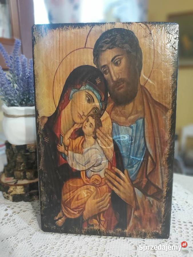 Ikony na desce podkarpackie Dobrzechów