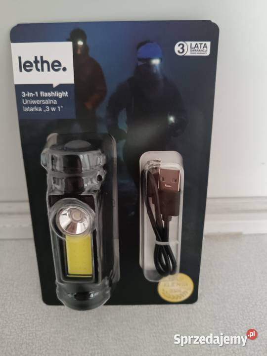 Latarka czołowa LED 3 w 1 Lethe Turystyka Kędzierzyn-Koźle