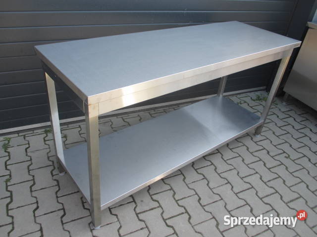 Stół Gastronomiczny Centralny Z Półką 1706090 Ostrów Wielkopolski