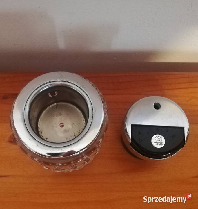 Stara kryształowa zapalniczka Warszawa