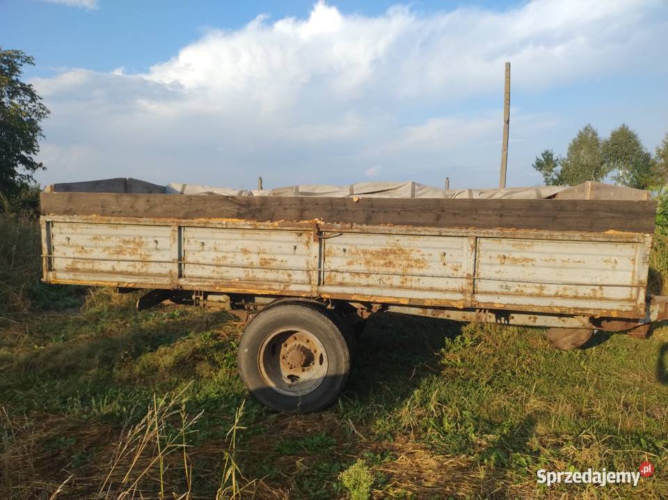 Sprzedam przyczepę jednoosiową 45 tony Ostrowiec Świętokrzyski sprzedam