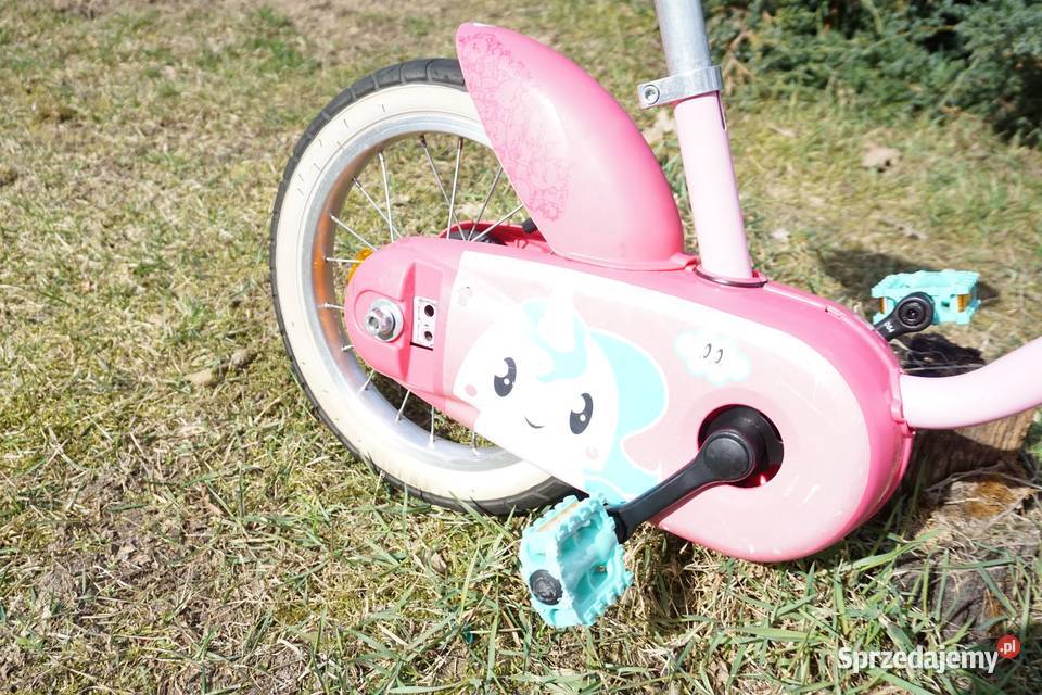 Rower dzieci Decathlon BTWIN 500 Jednorożec 14 stalowa mazowieckie Warszawa