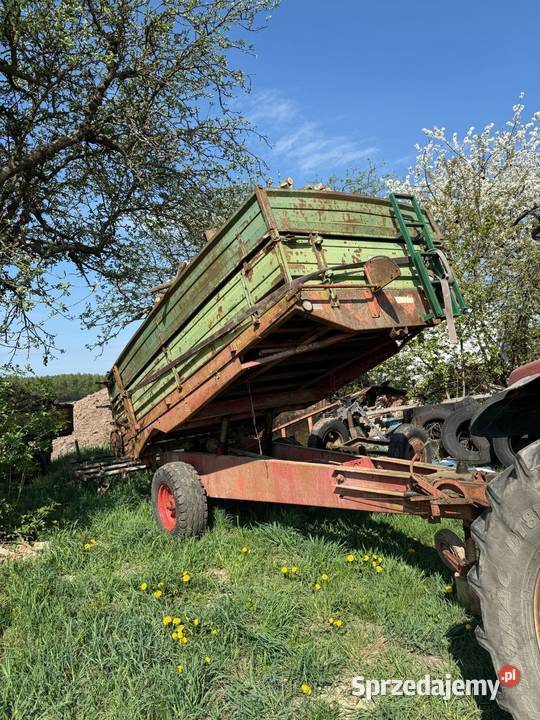Rozrzutnik obornika przyczepa z wywrotem Zamarte