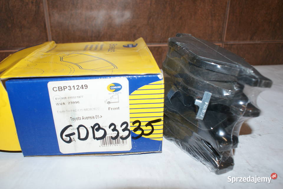 GDB3335 KLOCKI AVENSIS CBP31249 ZAMIENNIK Pozostałe Białobrzegi sprzedam
