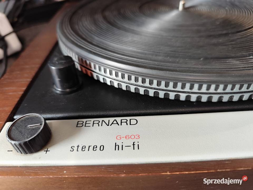 gramofon Bernard G603 PRL 1979r zachodniopomorskie Grabowo sprzedam