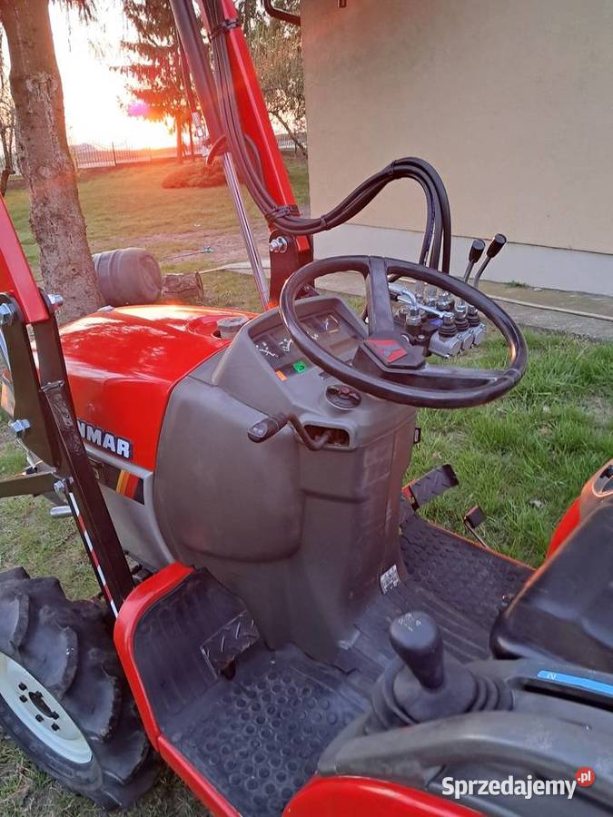Mini traktorek Yanmar Af15 z Ładowaczem czołowym Nowe Miasto Lubawskie sprzedam