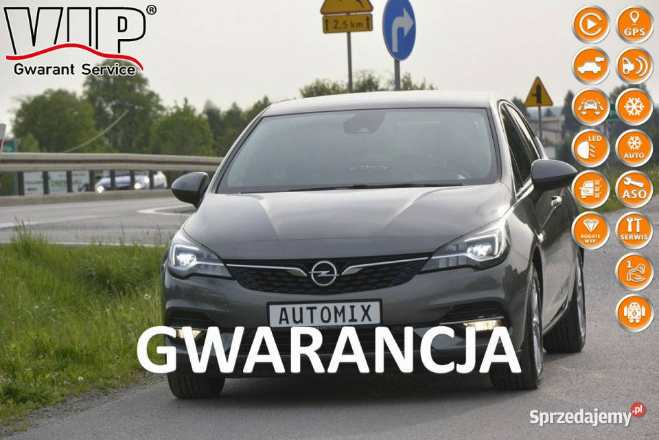 Opel Astra 12Turbo gwarancja przebiegu gniazdo SD podkarpackie Sędziszów Małopolski sprzedam