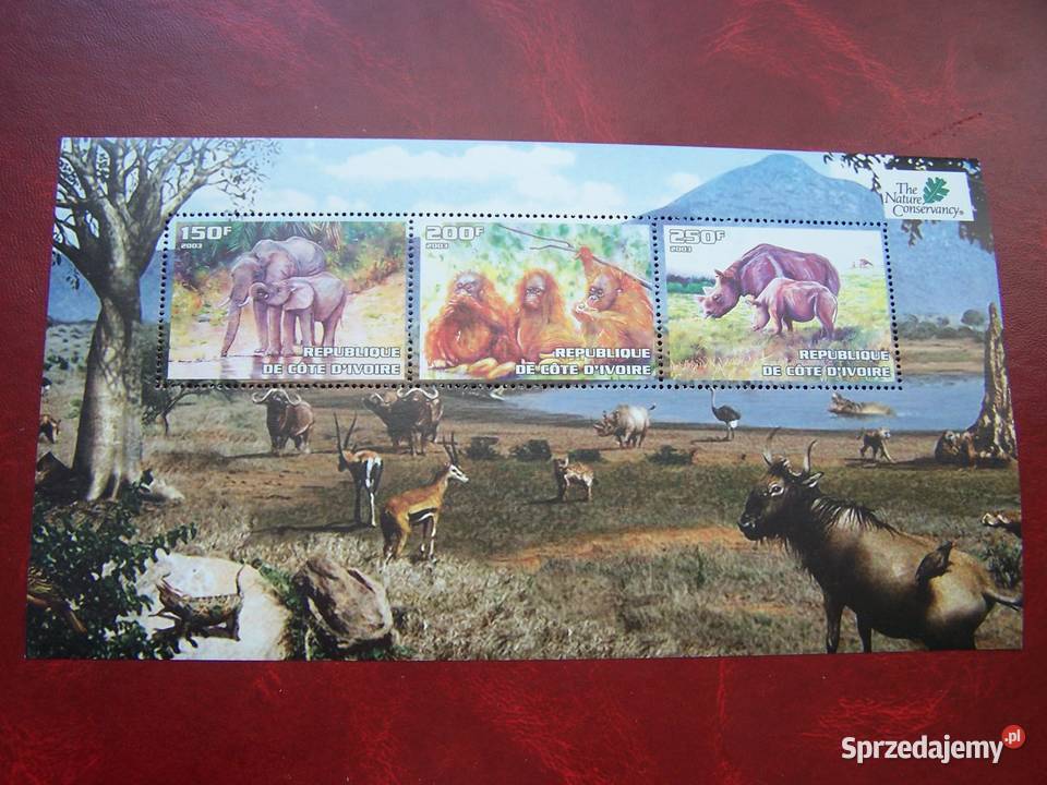 Wybrz Kości Słoniowej 2003 MNH Fauna Zwierzęta Tychy