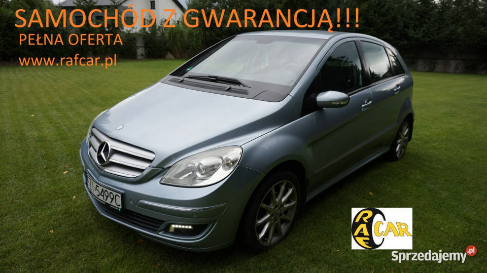 Mercedes B 170 Zarejestrowany ubezpieczony 193550km Zielona Góra