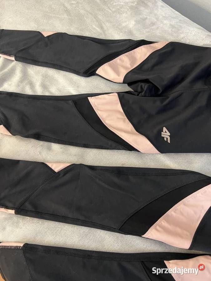 Legginsy sportowe treningowe 4F 78 granatowe podkarpackie