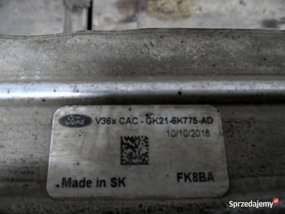 FORD TRANSIT CUSTOM 22 TDCI 15r intercooler