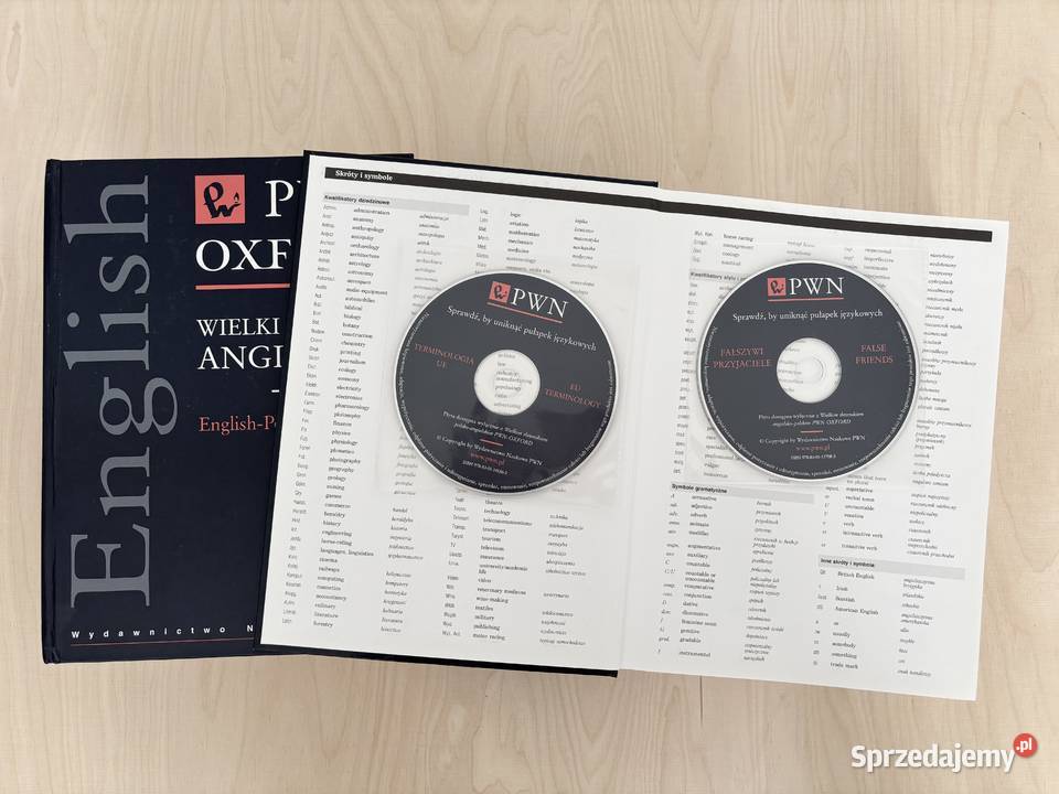 PWN OXFORD WIELKI SŁOWNIK POLSKO ANGIELSKI Myślęcinek sprzedam