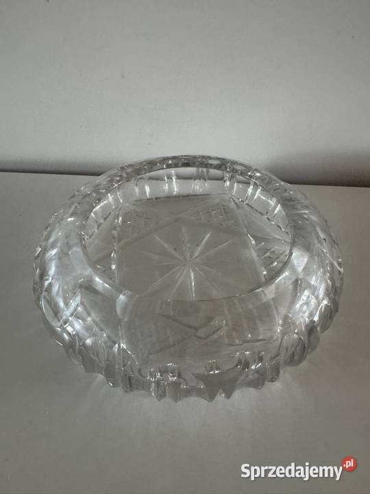 Duża popielnica kryształowa 18 wielkopolskie Poznań
