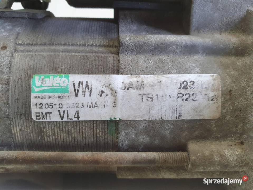 VW Polo V 16 TDI ROZRUSZNIK valeo Układ elektryczny silnika Części samochodowe Janów