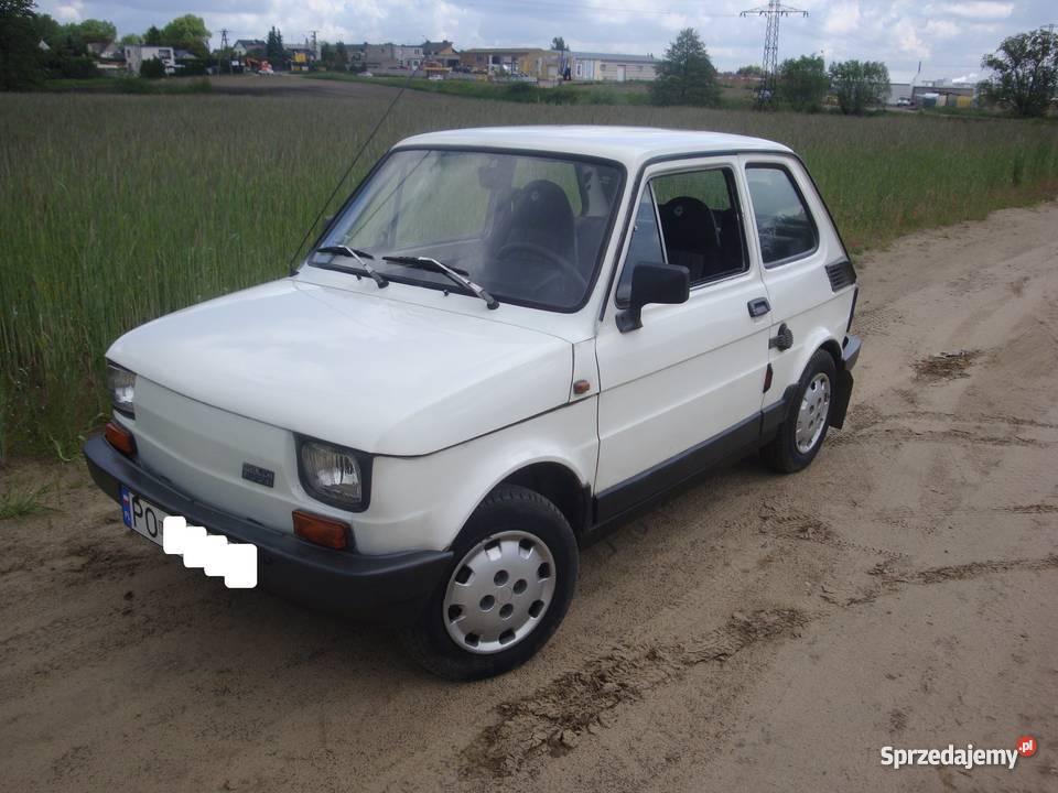Kultowy fiat 126p FL 1989 wazne opłaty 126 Poznań