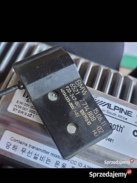 BMW K 1600 GT GTL K1600 OEM RADIO MODUŁ PANEL Nowy Tomyśl