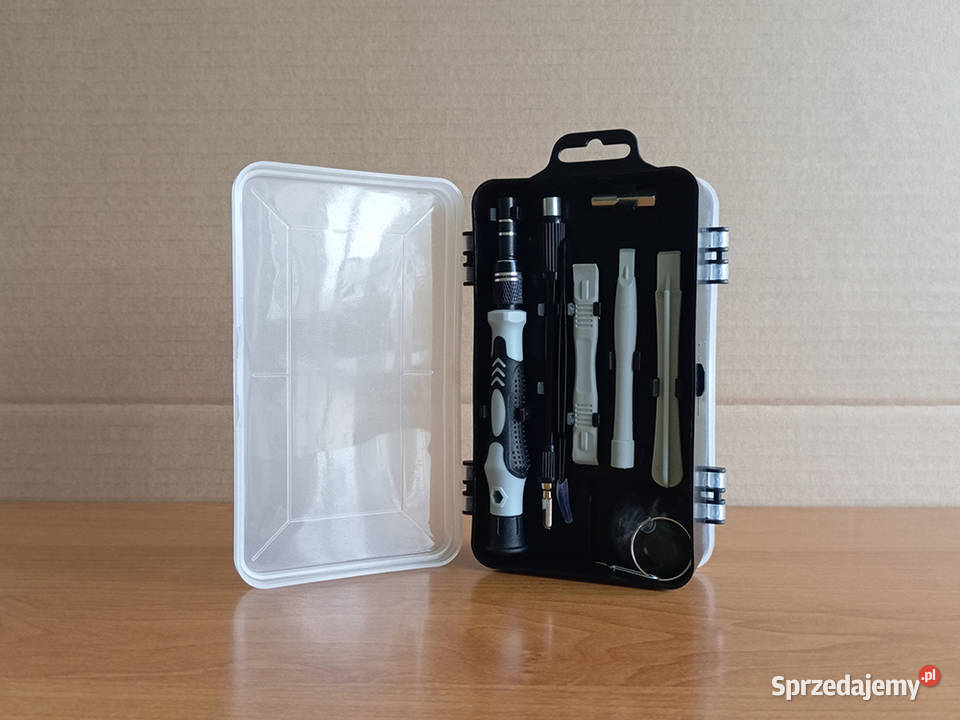NOWY Zestaw śrubokrętów precyzyjnych i akcesoria Węgrów