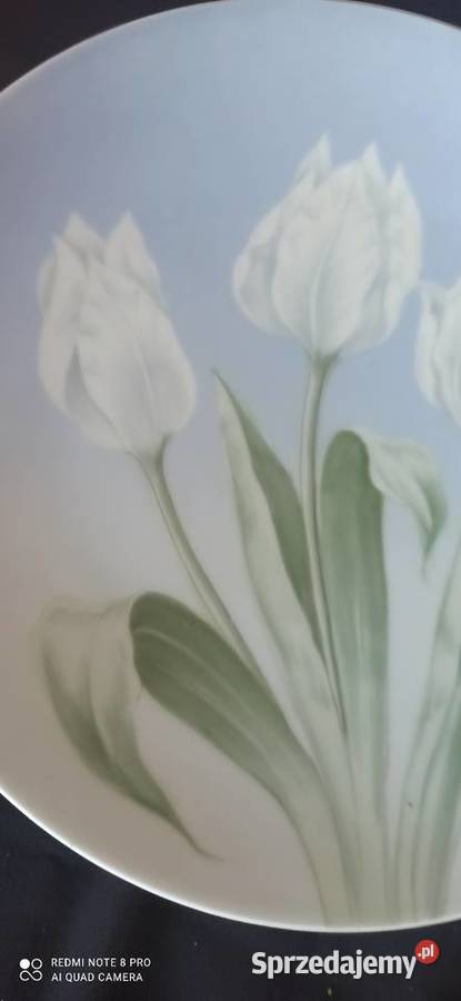Patera Rosenthal Białe tulipany Syg Thomas Gdańsk