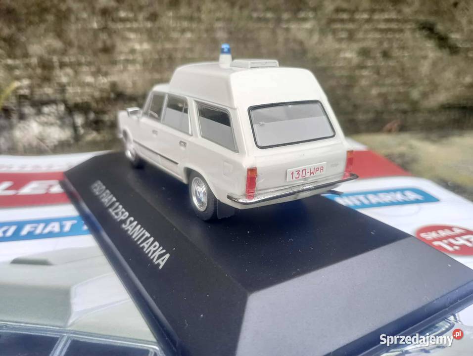 FIAT 125P SANITARKA PODWYŻSZONY Kultowe Legendy Warszawa