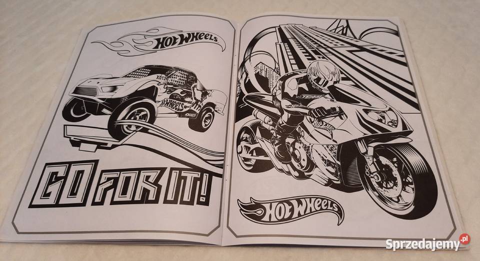 Kolorowanka HotWheels Mattel Kolorowanki Książki dla dzieci Czeladź