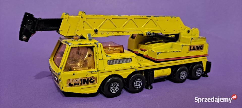 Matchbox Super Kings Mobile Crane Hercules 1974 Kraków