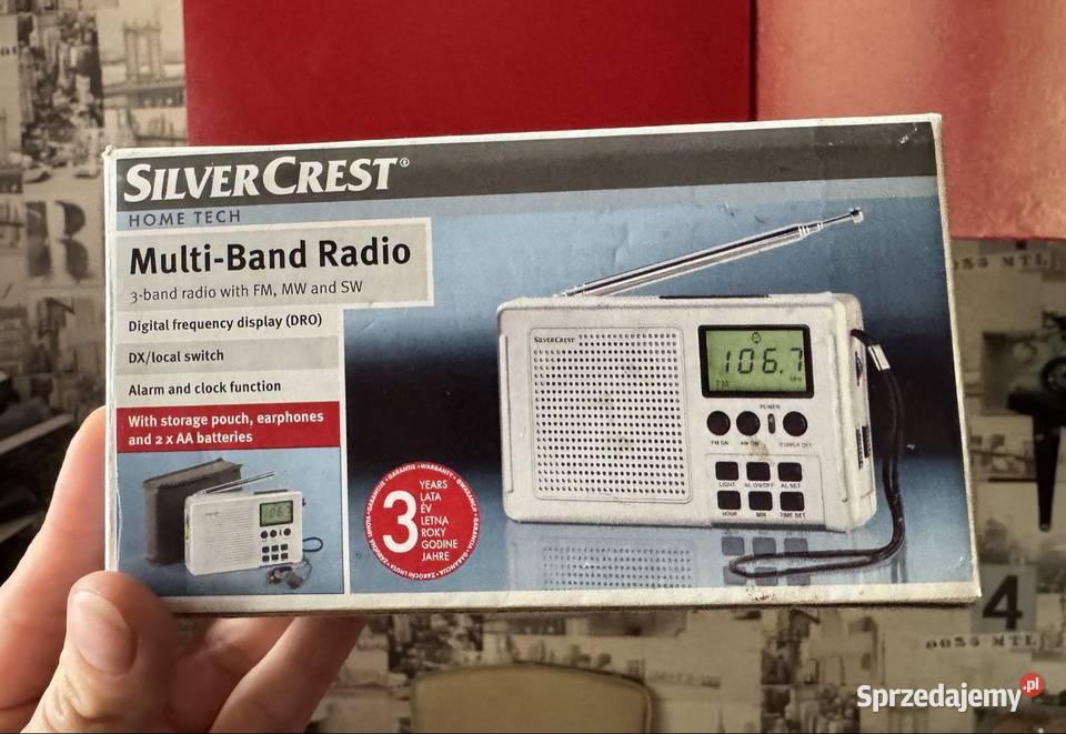 radio wielozakresowe marki SilverCrest Pozostałe sprzedam
