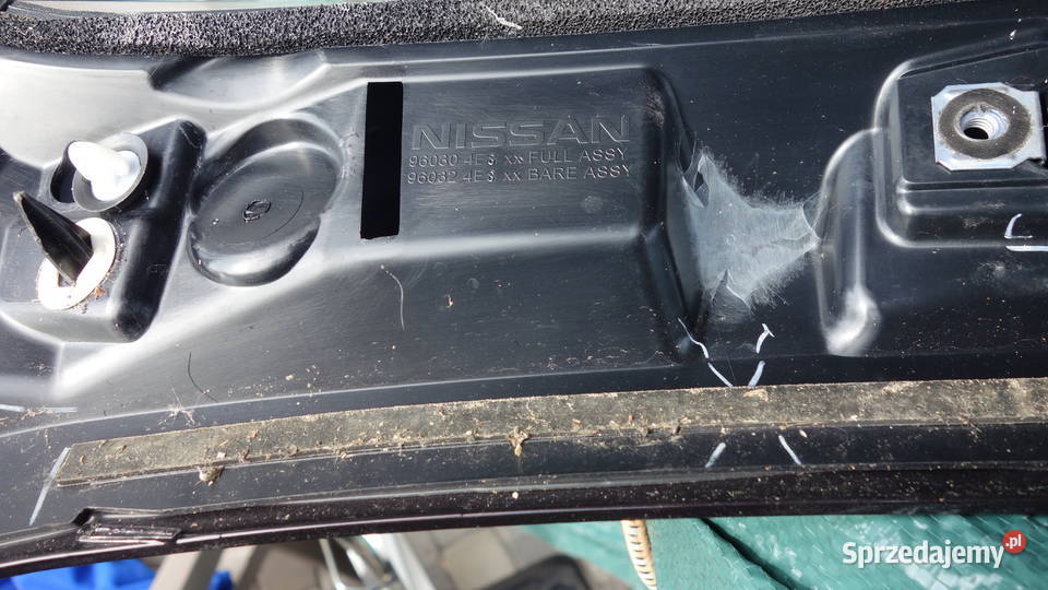 Spojler tył klapy bagażnika zachodniopomorskie