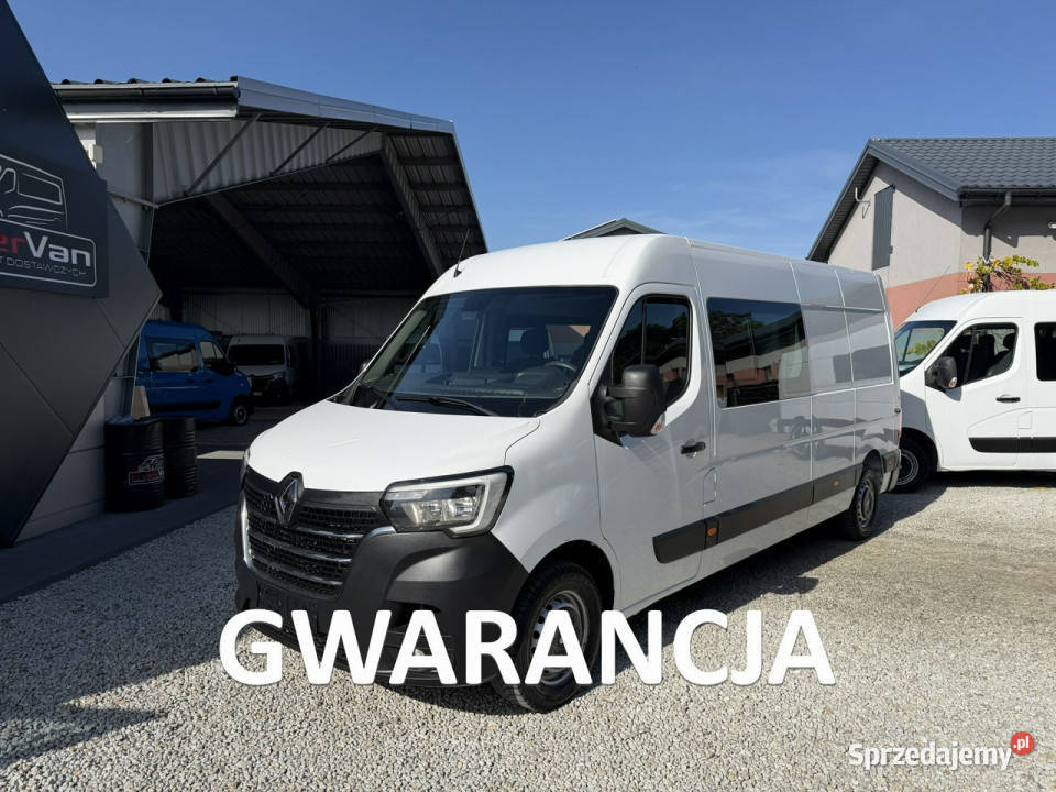 Renault Master L3H2 7 osobowy brygadówka lift diesel mazowieckie Warszawa