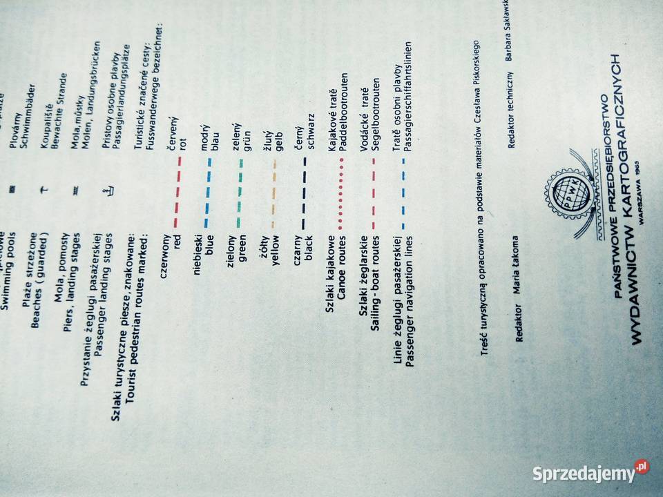 Szczecina unikaty mapy księgarnie Warszawa