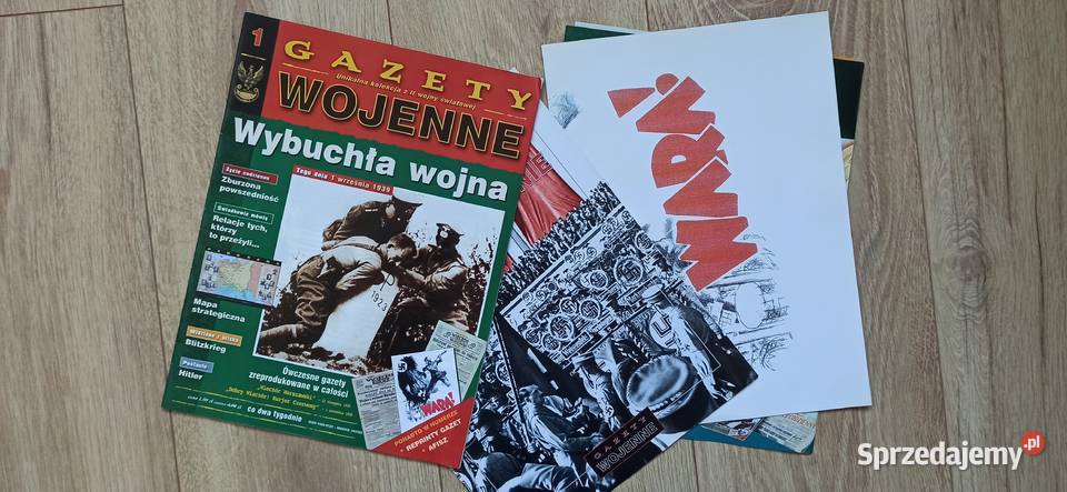 Gazety Wojenne 1 stan idealny Kraków