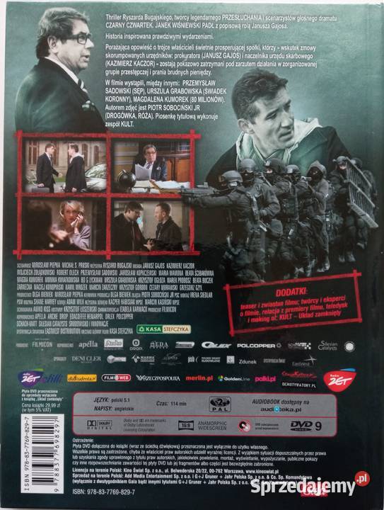Układ zamknięty DVD Janusz Gajos Kazimierz Łódź sprzedam