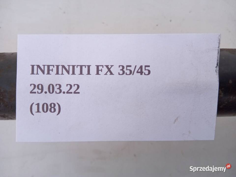 PÓŁOŚ LEWA PRZÓD INFINITI FX35 FX45 Nowy Tomyśl