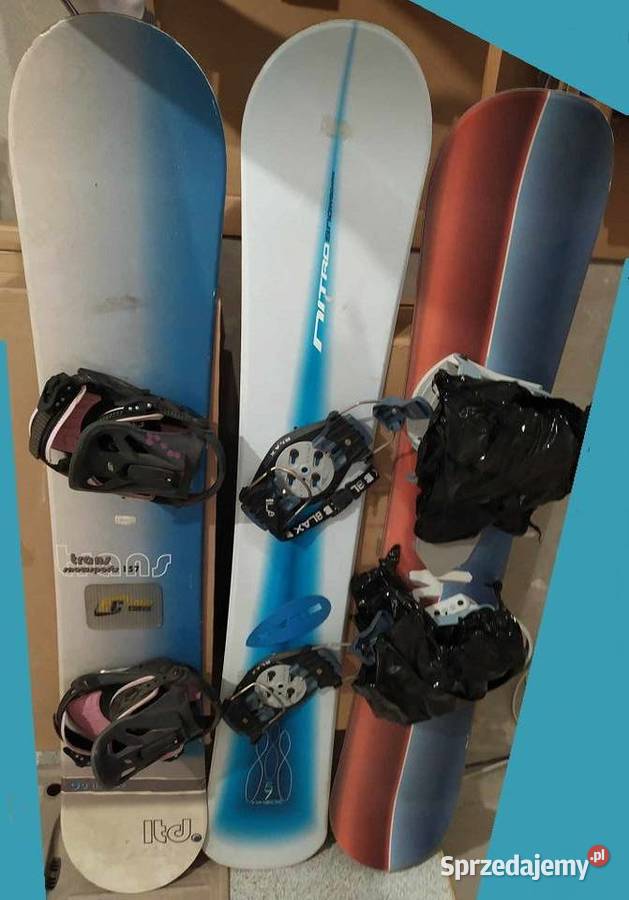 DESKI Snowbordowe trans snowsports 157 INNE Snowboard lubelskie Lublin