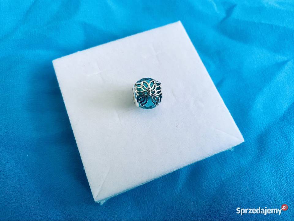nowa unikatowa zawieszka charms beads motylek na srebro Gdynia