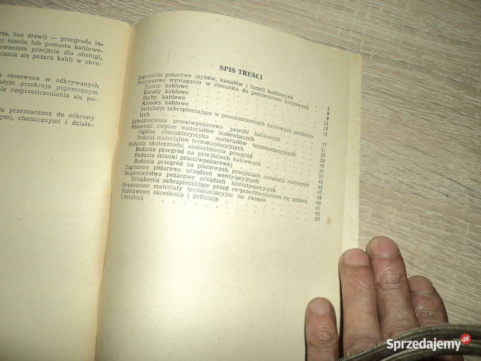 Zabezpieczenie przeciwpożarowe przejść małopolskie Nowy Sącz sprzedam