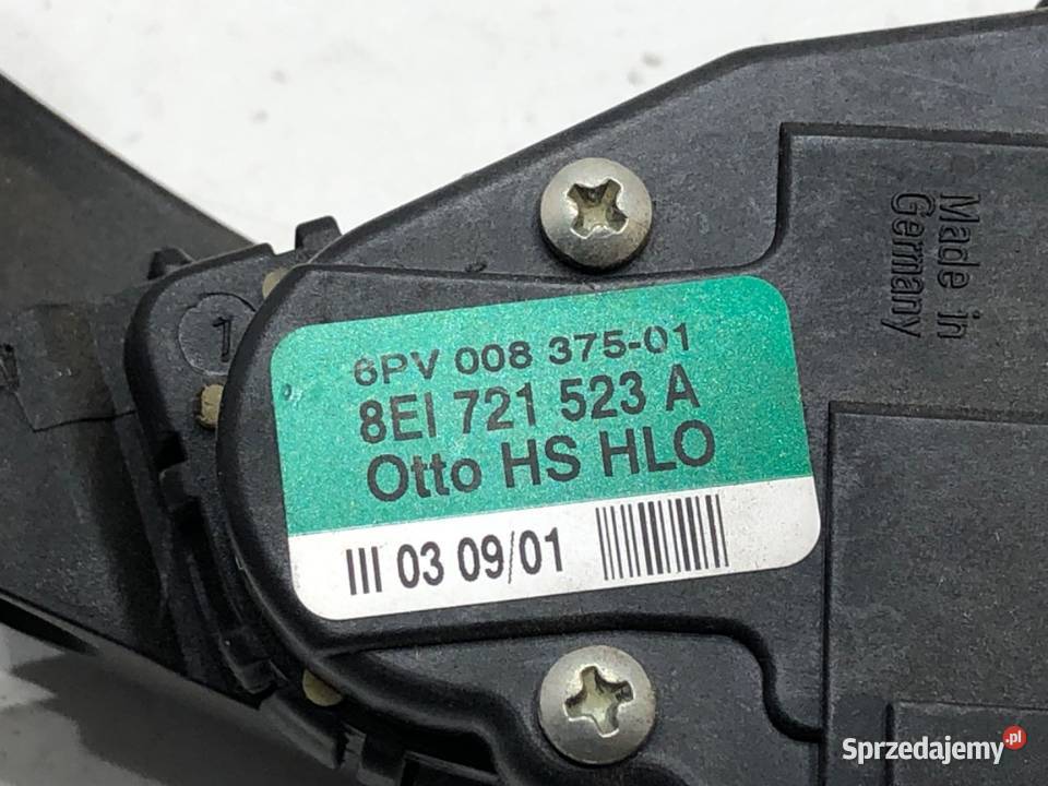 POTENCJOMETR GAZU AUDI A4 B6 8E1721523A 20 130 Potencjometry