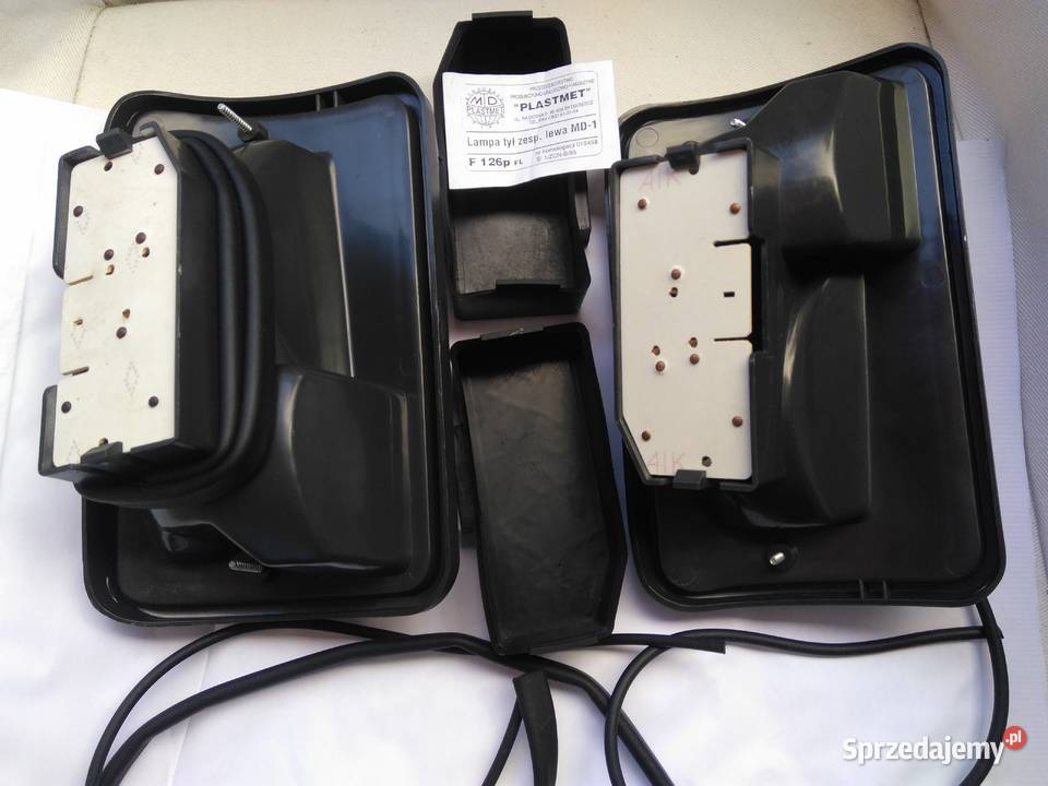 Lampy tylnie fiat 126 PRL Bydgoszcz