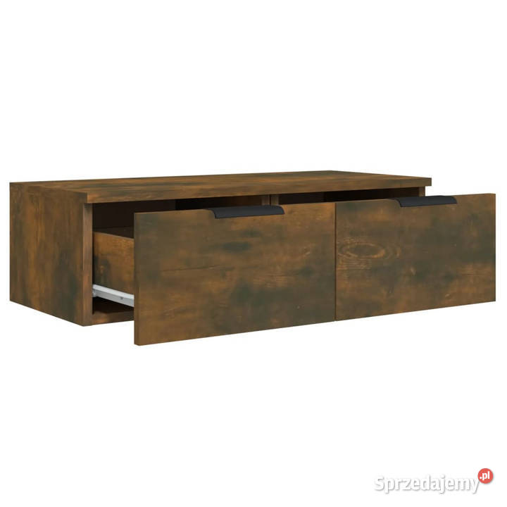 Szafka ścienna przydymiony dąb 68x30x20 WM817093 Warszawa