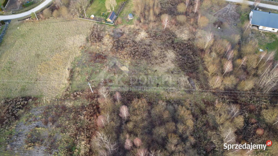 Działka budowalana 1448 m2 Oblęgorek gmStrawczyn